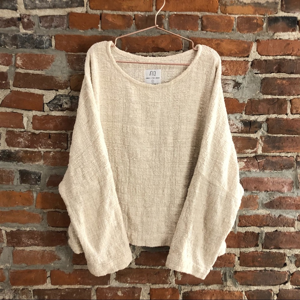 Jamie + the Jones mid weight t sweater
